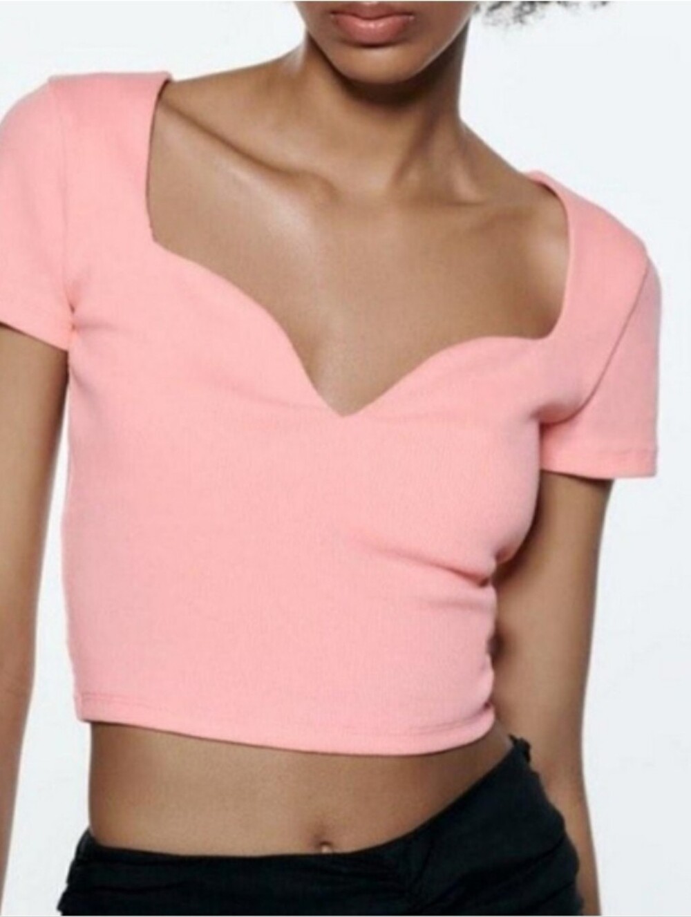 Zara | Pink Crop Top